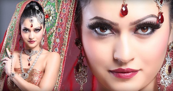 Indian bridal makeup London: Reshma Makeup